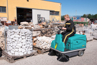 RIDER 1201 | BALAYEUSE AUTOPORTEE Balayeuses